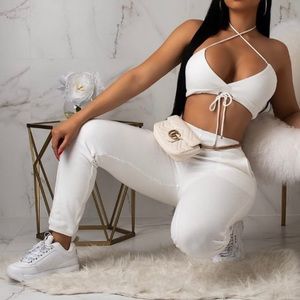 Netflix and Chill Sweatpants Set